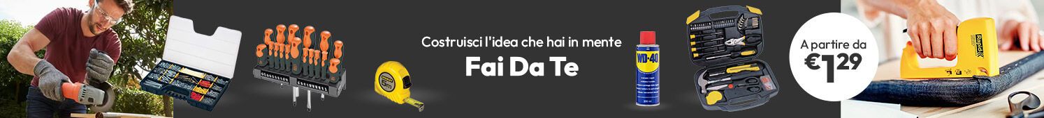 Fai Da Te - Costruisci l'idea che hai in mente a partire da €1,29