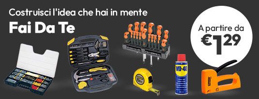 Fai Da Te - Costruisci l'idea che hai in mente a partire da €1,29