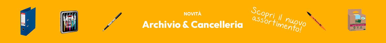 Novità Archivio & Cancelleria