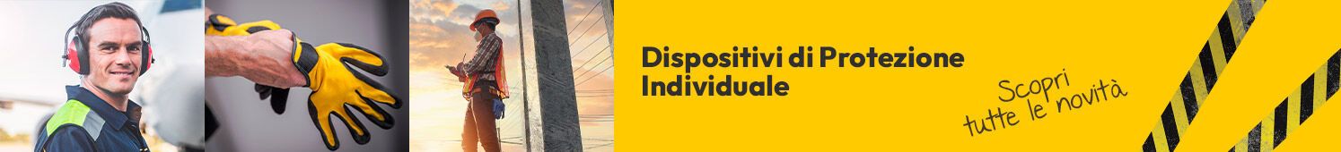Dispositivi di Protezione Individuale - scopri tutte le novità!
