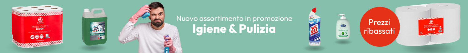 Igiene & Pulizia a prezzi ribassati!