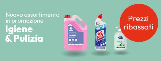 Igiene & Pulizia a prezzi ribassati!