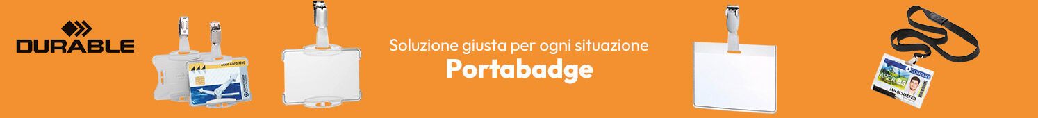 Portabadge Durable - soluzione giusta per ogni situazione