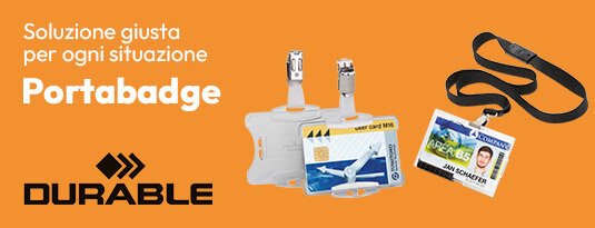 Portabadge Durable - soluzione giusta per ogni situazione