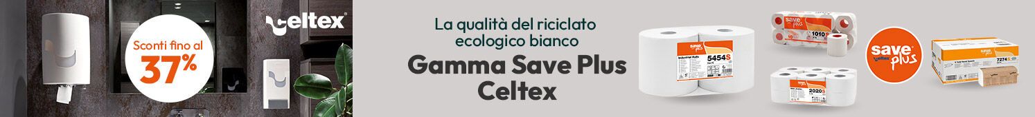 Save Plus Celtex: più igiene meno spreco! Sconti fino al 37%