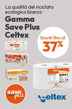 Save Plus Celtex: più igiene meno spreco! Sconti fino al 37%