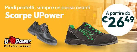 Scarpe UPower a partire da €26,49