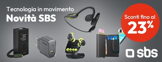 Novita SBS sconti fino al 23%