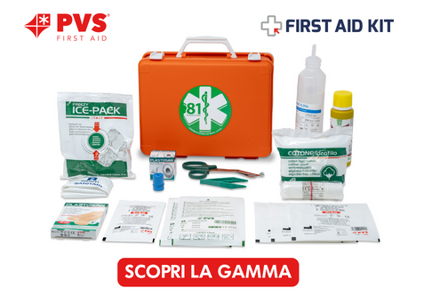 Kit completo Pronto Soccorso First Aid