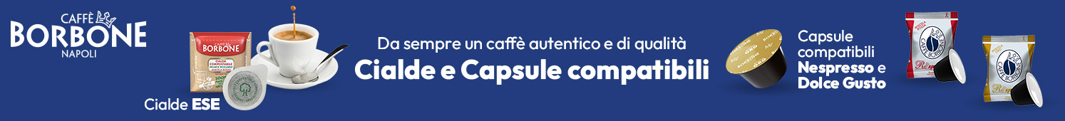 Caffè Borbone cialde e capsule compatibili