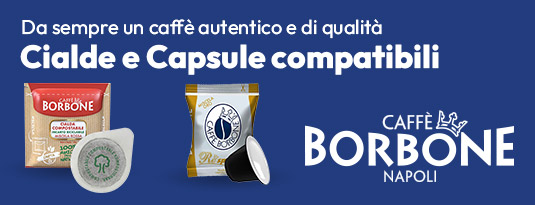 Cialde e capsule comptabili Caffè Borbone