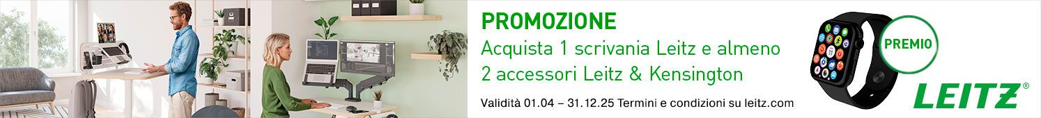 Acquista una Leitz Workstation, vinci un Apple Smartwatch!