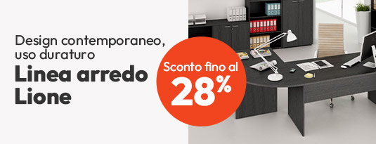 Linea arredo Lione sconto fino al 28%