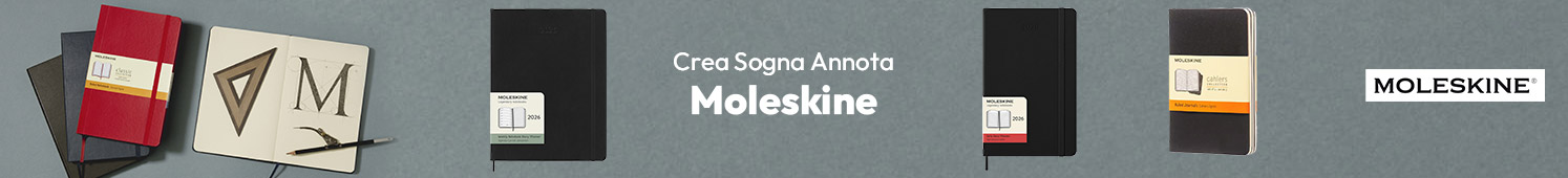 Scopri il mondo Moleskine: crea, sogna, annota