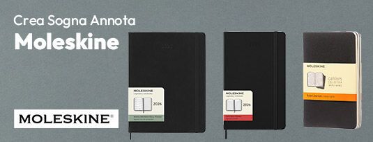 Scopri il mondo Moleskine: crea, sogna, annota
