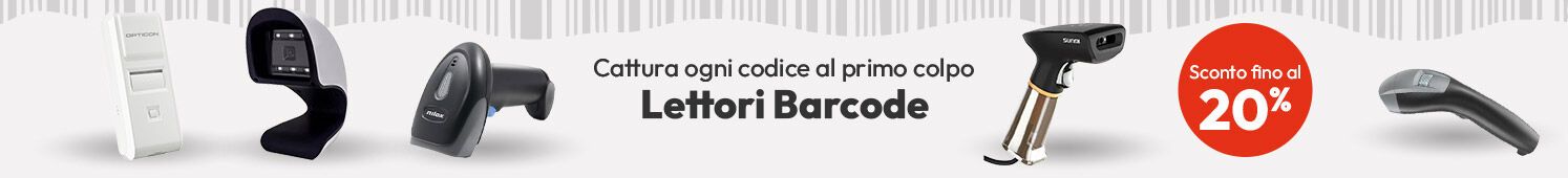 Lettori Barcode sconti fino al 20%