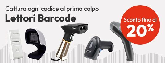 Lettori Barcode scont fino al 20%
