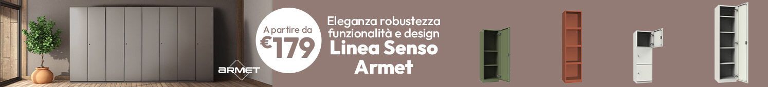 Linea Senso Armet a partire da soli €179