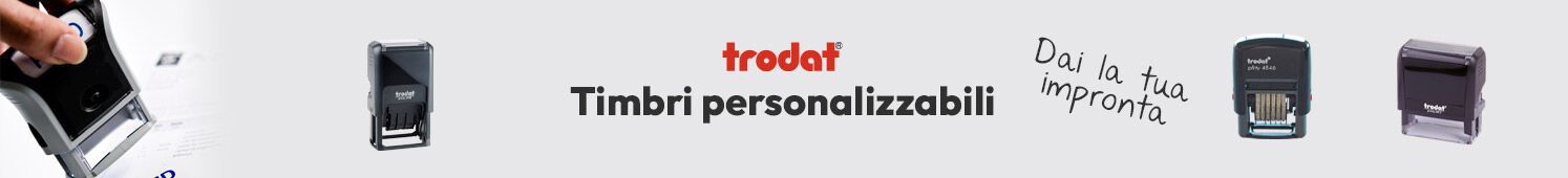 Timbri personalizzabili Trodat