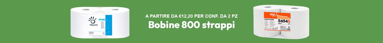 Bobine 800 strappi
