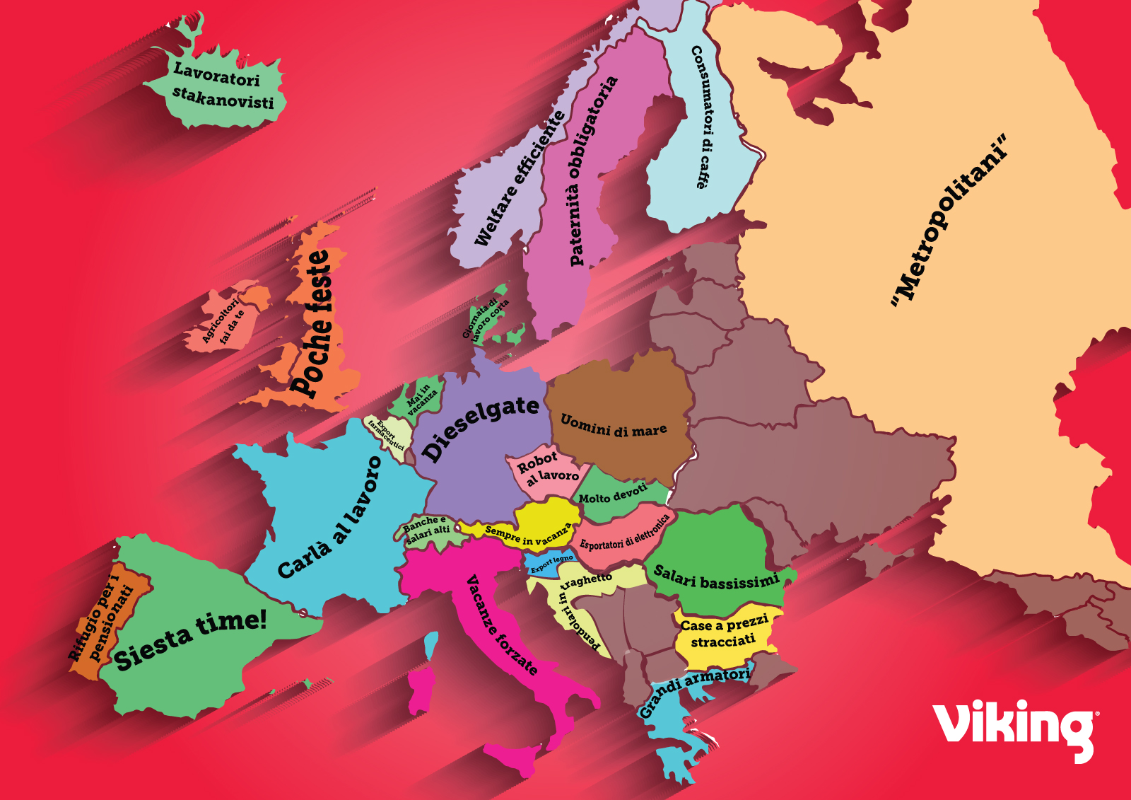 La mappa europea del lavoro